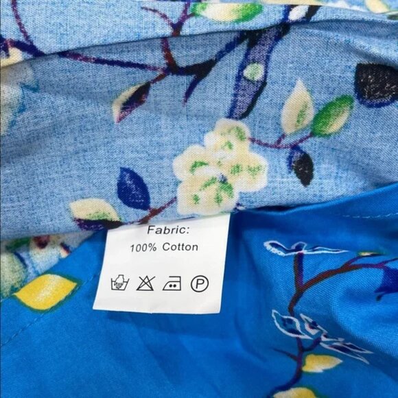 Yesno Women's Plus Size Floral Midi Dress - Picture 8 of 8